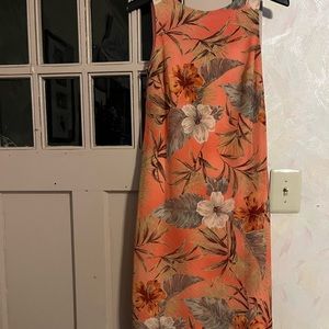 K petite size four orange  dress